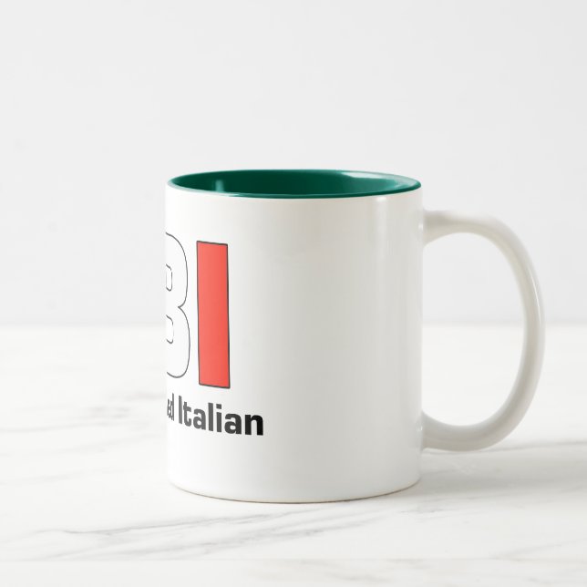 FBI Full Blooded Italian Big Papa Mug (Right)