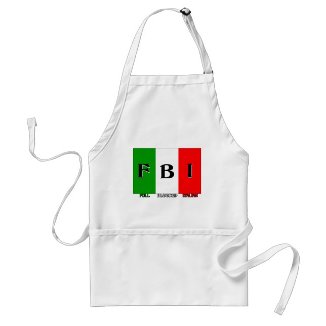 FBI Full Blooded Italian Standard Apron (Front)
