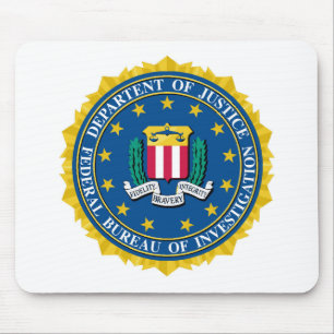 FBI Seal Mouse Pad