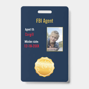 FBI Secret Agent Badge