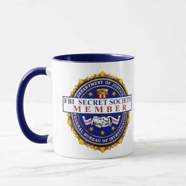 FBI SECRET SOCIETY COVFEFE MUG (Left)