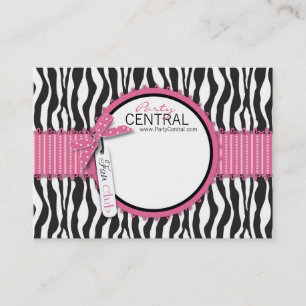 FC chic de carte de visite de boutique