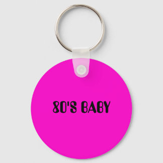 FCC "80'S BABY" KEYCHAIN BY BAGS