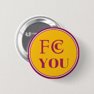 FCC YOU Fridge Magnet 2 Inch Round Button