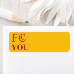 FCC YOU Return Address Label