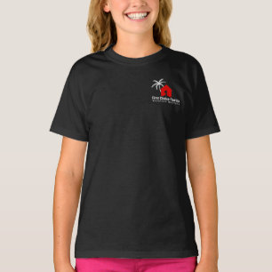 FCF Accueil Logo Filles T-shirt noir