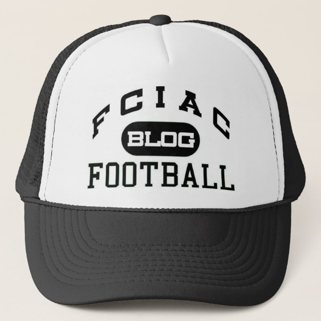 fciac blog logo trucker hat (Front)