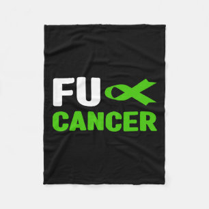 Fck Cancer - Fck Bile Duct Cancer Awareness 2  Fleece Blanket