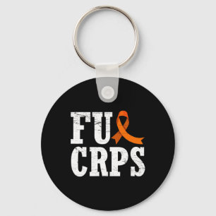 Fck Crps Warrior Supporter Rsd Crps Awareness  Keychain