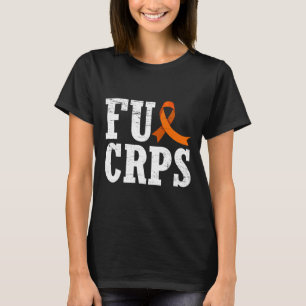 Fck Crps Warrior Supporter Rsd Crps Awareness T-Shirt