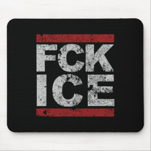 Fck Ice Distressed Mouse Pad