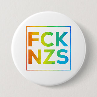 Fck NZS mit Rahmen 3 Inch Round Button
