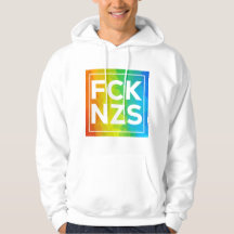 FCK NZS Regenbogen Cutout
