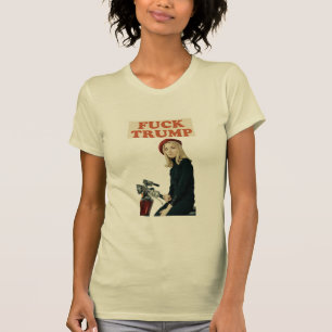 Fck trump creme T-Shirt