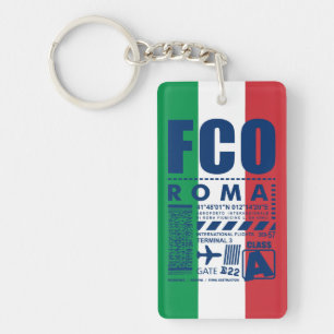 FCO Rome Airport, Keychain