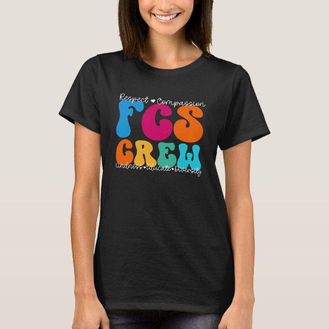 FCS Crew Appreciation Week Back to School T-Shirt (Front)