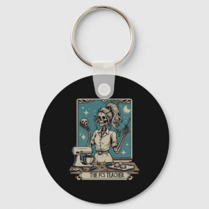 Fcs Teacher Skeleton Halloween Family And Consumer Keychain