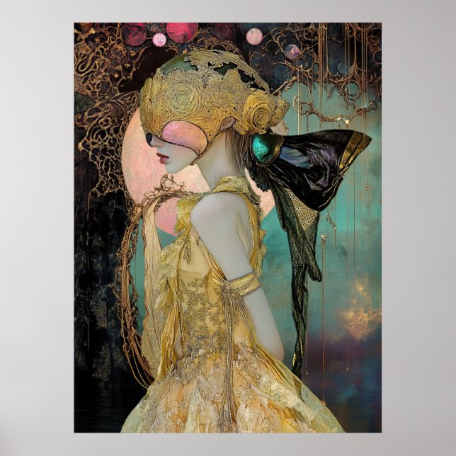 *~* FD2 13 Nouveau Fantasy Ethereal Dreamlike Poster (Front)