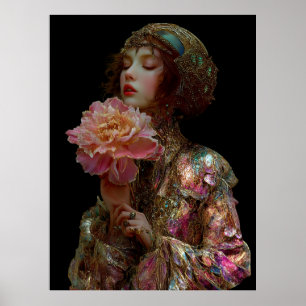 - FD2 Enchanting Fantasy Dreamy Muse 3 Iridescent  Poster