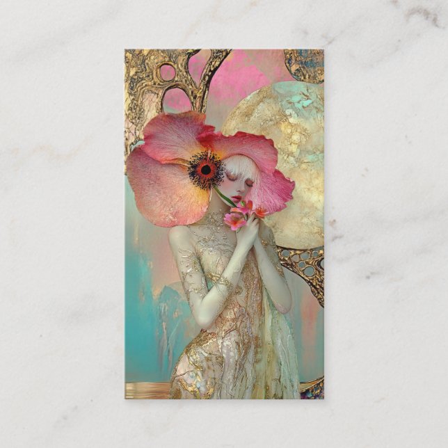 *~* *~* FD2 Nouveau Fantasy . Ethereal Dreamlike 2 Business Card (Front)