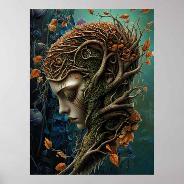*~* FD3 Cosmic Earth Keeper Nature Guardian 38 Poster (Front)