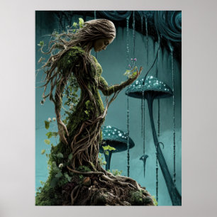 *~* FD3 Earth Keeper  Spiritual Nature Guardian 40 Poster