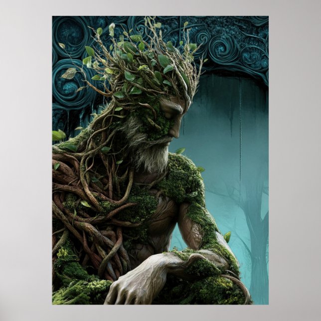 *~* FD3 Earth Keeper Visionary Spirit Fantasy 13 Poster (Front)