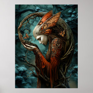 *~* FD3 NATURE WOMAN  Guardian  Earth Keeper 6 Poster