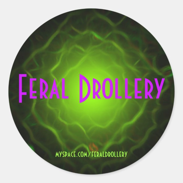 FD Boogy Sticky Classic Round Sticker (Front)