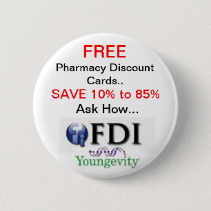 FDI Youngevity 2 Inch Round Button