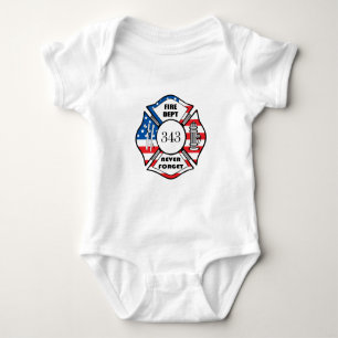 FDNY Fire Department City Of New York Baby Bodysuit