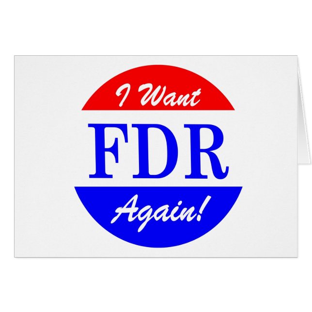 FDR - America's Greatest President Tribute (Front Horizontal)
