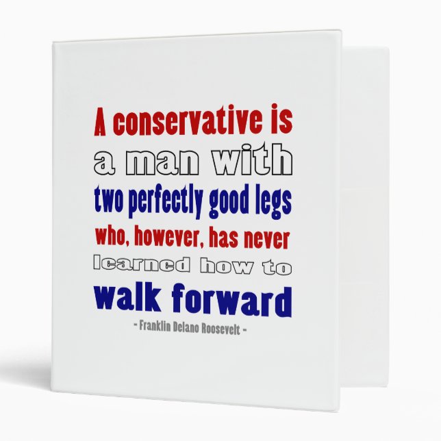 FDR Defines Conservatives Darker Binder (Front/Inside)