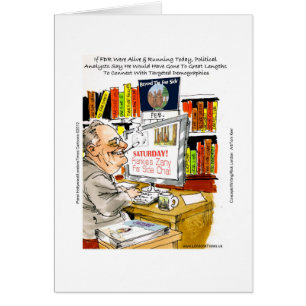 FDR Fireside Speech Funny Cartoon Gifts & Tees
