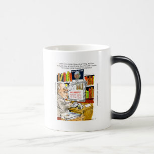 FDR Fireside Speech Funny Cartoon Gifts & Tees Magic Mug