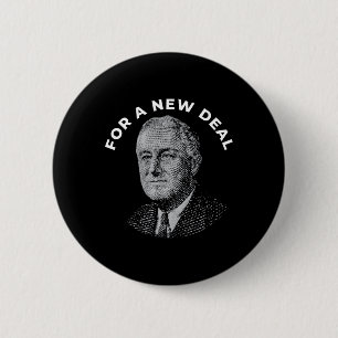 Fdr President Franklin Roosevelt New  2 Inch Round Button