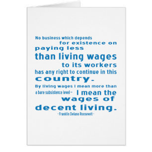 FDR sur les salaires