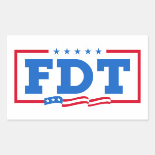 FDT Funny Anti-Trump No-Trump  Sticker