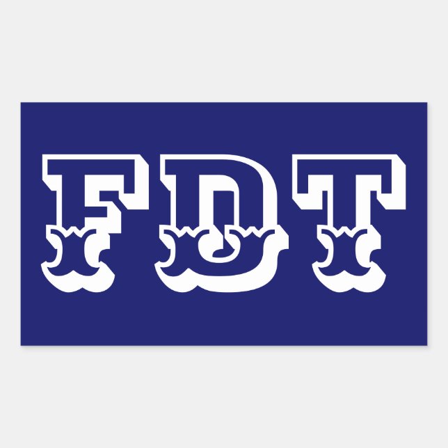 FDT STICKER (Front)