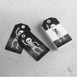 FDT Trump Funny Anti Trump Skeleton Gift Tags