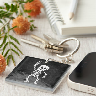 FDT Trump Funny Anti Trump Skeleton Keychain