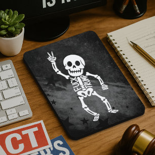 FDT Trump Funny Anti Trump Skeleton Mouse Pad