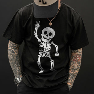 FDT Trump Funny Anti Trump Skeleton T-Shirt