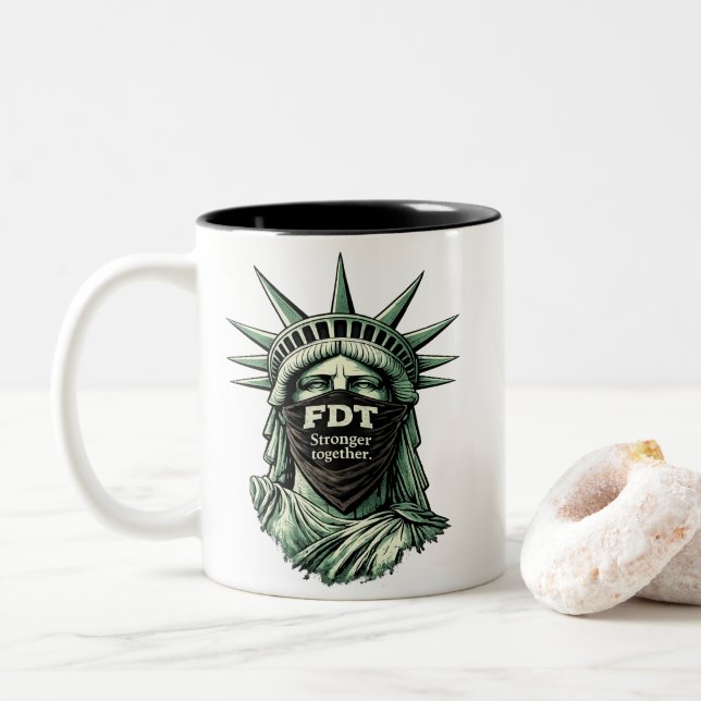 FDT Two-Tone COFFEE MUG (With Donut)