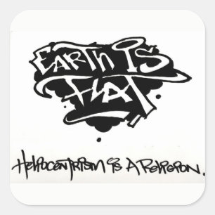 FE heliocult Square Sticker
