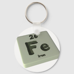 Fe Iron Keychain