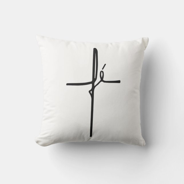 fe throw pillow (Front)