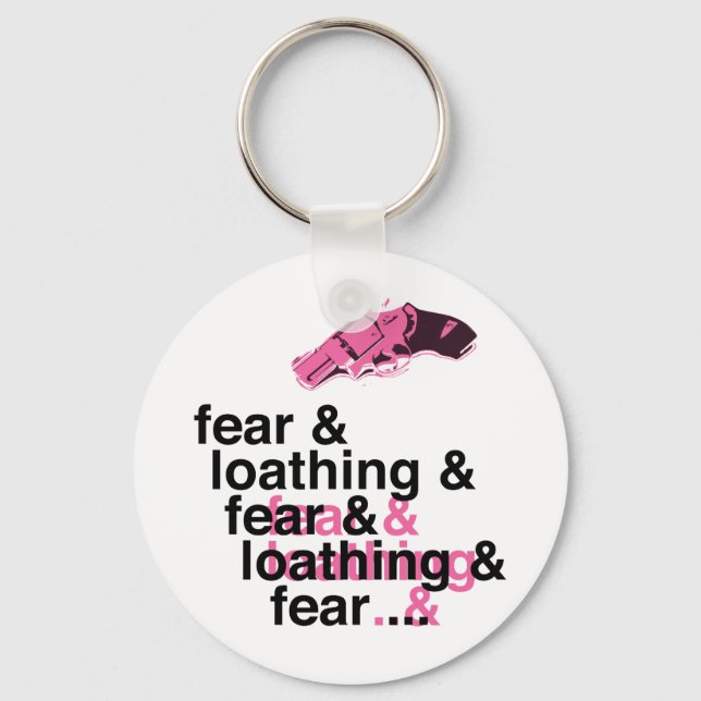 Fear and Loathing Keychain (Front)