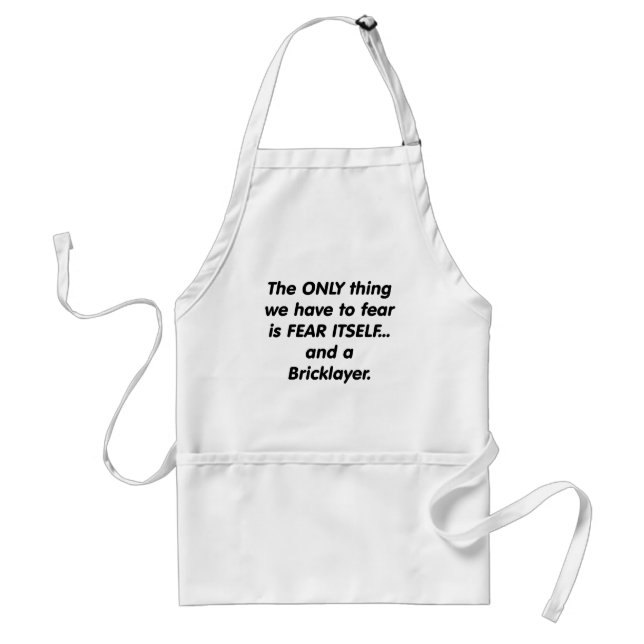 Fear Bricklayer Standard Apron (Front)