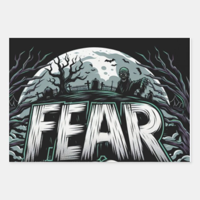 FEAR FEST WRAPPING PAPER SHEET (Front)
